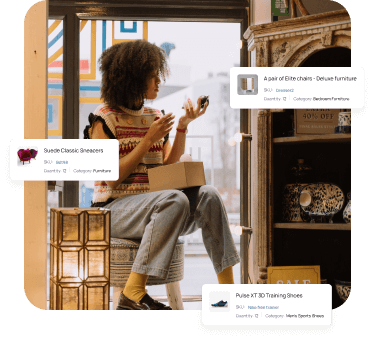 свържете онлайн търговията с реалната търговия